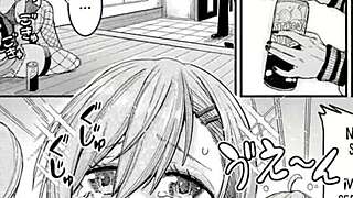Beautiful adult step-sister with large breast and curvaceous behind in animated hentai
