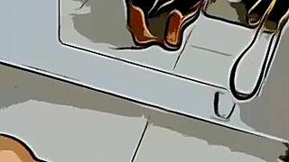 Asian schoolteacher gets paid to suck and be satisfied