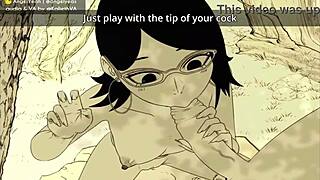 konoha girls testin ya to be a ninja with hard femdom joi... damn, it's tough!