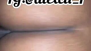 18 Year Old Latina Girlfriend Wet Pussy Action