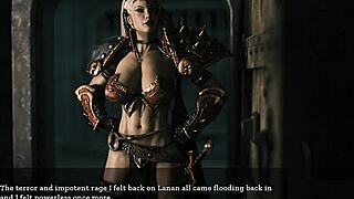 Curvy lesbian action with big tits horny babes turns into group foursome in anime scene