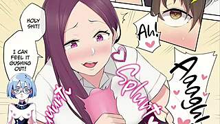 in imaizumi's house, gals gather for some big tits oppai fun in this manga-style anime game with japanese hentai vibes
