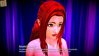 something steamy is happening at harem hotel 351 in this anime game