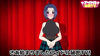 Azusa Delivers an Intriguing Vacuum Blowjob in 3D Hentai with Cum Finish