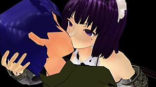 Girl b hero scenes - part 2 shisen 2 contrast cute game animations with hentai heroes.