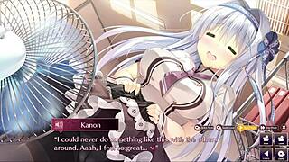 Kanon Kasukabe in steamy ecchi scene action