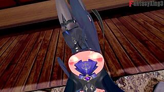 Wow, Clorinde's ahegao face while fucking hard in this fantasy POV manga scene!