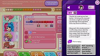 Nutaku crush crush moist and uncensored gameplay part 5 with cute blonde big tits fantasy