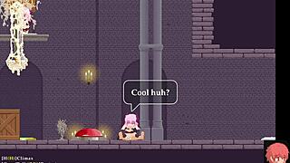 Domina aux gros seins handjob et pipe brutale dominent Château des Tentations toutes scènes