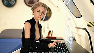 I came inside my curvy sex slave in 3D game tales