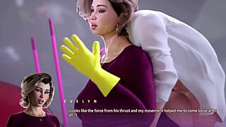 Stepmom's anal skills in Apocalust