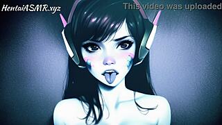 yo, d.va asmr is all about kissing and sucking tingles for me