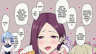 in imaizumi's house, gals gather for some big tits oppai fun in this manga-style anime game with japanese hentai vibes