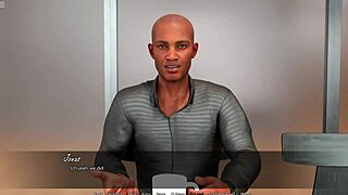 Manga style porn game with office setting