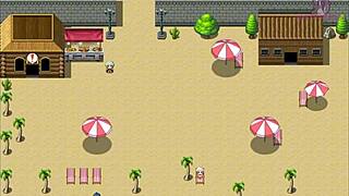 勇者羅依的婚禮15 - Female Knight Strips Upper Body for Sword Training