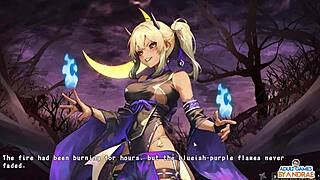 Half-demon Shinobi 3D: Asian MILF's anal creampie pleasure