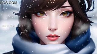 Beautiful Mei cosplay compilation