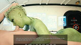 I came inside my curvy sex slave in 3D game tales