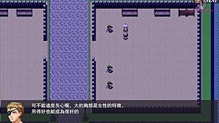 勇者羅依的婚禮15 - Female Knight Strips Upper Body for Sword Training