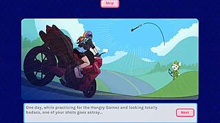 Nutaku crush crush moist and uncensored gameplay part 5 with cute blonde big tits fantasy