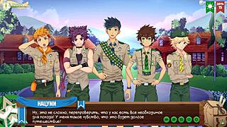 Russian voice acting in Game Friends Camp's beach episode