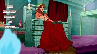 Let's play if you dare with Hilda. Busty mature game action with sexy giant boobs outfit.