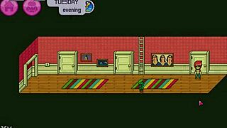 Step sis rides step bro hard in cowgirl till he bursts in Dandy Boy Adventures. Their doggystyle game is unstoppable.