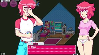 Step sis rides step bro hard in cowgirl till he bursts in Dandy Boy Adventures. Their doggystyle game is unstoppable.