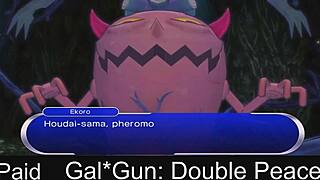 gal gun double peace episode 6-1 intense moments
