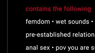 Amber's erotic audio embrace with kinky femdom vibes in mommy roleplay hentai. Dive into this bold fantasy.