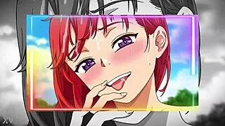 Cartoon porn with big boobs and anal sex