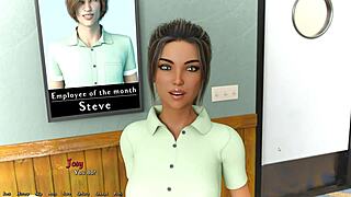 3D animated porn game - Being a dick part 1