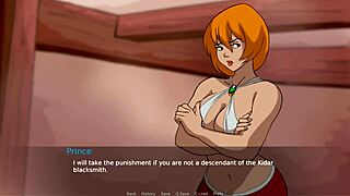 Hilda's game of seduction in cartoon porn video
