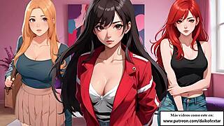 i'm diving into this super joi hentai game for a wild party night.