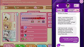 Nutaku Crush Crush Moist And Uncensored Part 8 Shows Cute Blonde Teen With Big Ass Getting Wet In Fantasy Game!