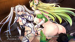 Lucie & Firis 02 in Sukebeerufu No Mori - Big Tits Hentai Explosion!
