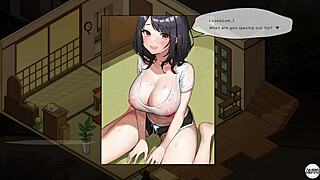 Hood stripper friend in old and young hentai scene