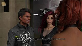 Leap of faith 100 showcases big tits in 3d game anime style with intense scenes