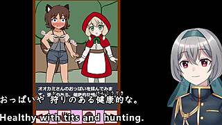 Red Riding Hood encounters Mr Pervert in hood game with subtitles