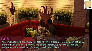 Stepmom and Wife in Erotic Homemade Game Episode 7 with Blonde MILF