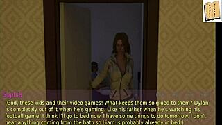 Stepmom and Wife in Erotic Homemade Game Episode 7 with Blonde MILF