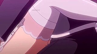 The anime girl is in a very big problem - 01