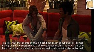 Stepmom and Wife in Erotic Homemade Game Episode 7 with Blonde MILF