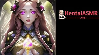 Horny Fantasy Elf With Big Fat Titties Gets Sexy In Hentai Anime Visuals