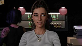 Holy Cow! Leap of Faith 135 with Big Tits in 3D Anime Game!