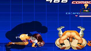 yo athena and chun li, ready to battle it out in this manga game anime showdown?