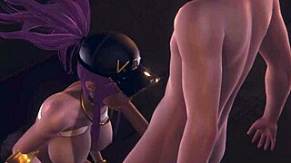 Lol hentai shows akali giving blowjob and cunnilingus on street in uncensored asian manga anime game