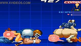 Yo, Athena și Chun Li, gata să vă luptați în acest showdown manga joc anime?