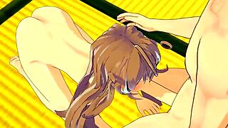 Hololive hentai - Mumei's 3D pussy fuck scene