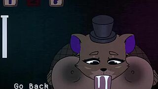 Five Nights At Fuzzboobs Freddy Titjob! Can Villains Handle Those Boobs In Furry Game?
